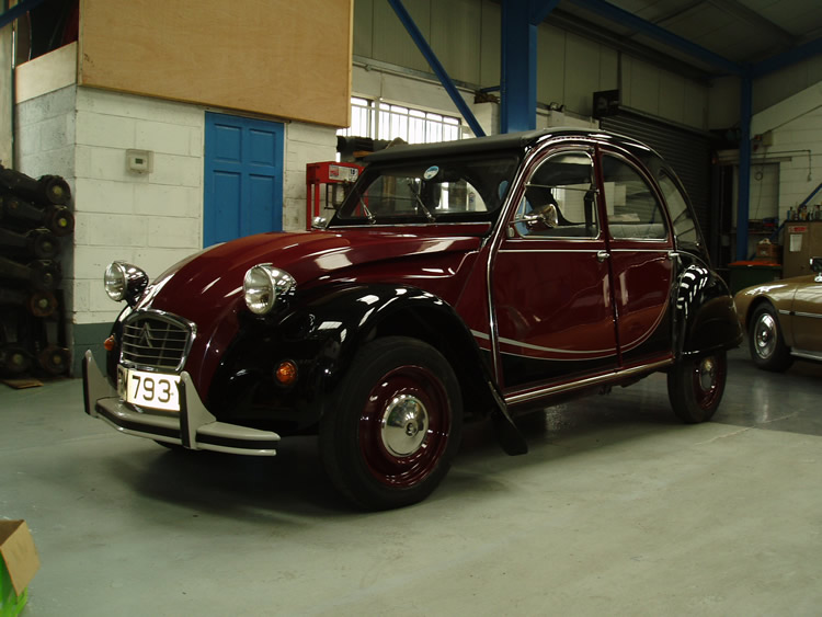 Restoration complete and ready to be collected on another Charleston