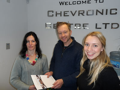 Stephanie, Rob and Cheryl