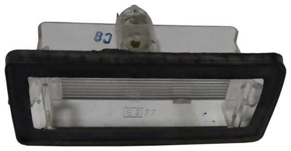 number plate assembly for Saloon Gsa and Bx