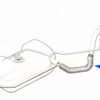 GS/A Fuel Filler pipe to fuel tank