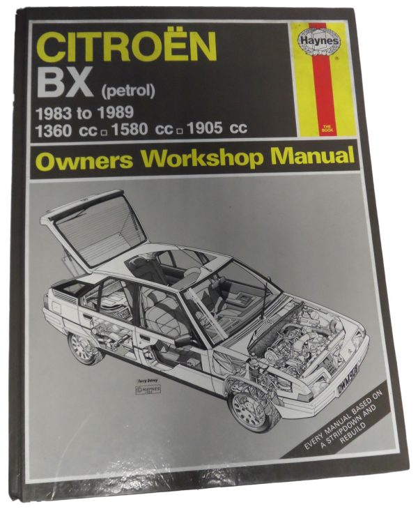 BX Manual 1983 to 1989