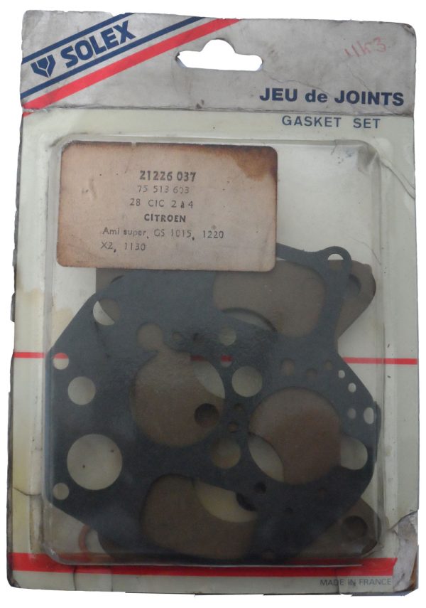 Gasket-Set-Ami-super-GS1013-1220-XZ-1130 GS Carburator Repair Kit - Solex