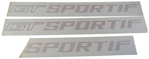 GR03 AX GT Sportif graphics in RED