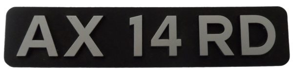 Citroen AX 14 RD Plastic Badge - NEW