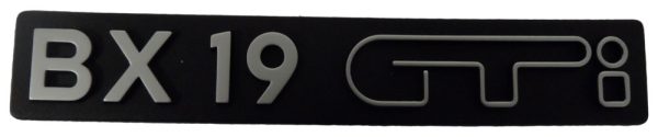 BX-19-GTI Citroen BX 19 GTI Plastic Badge