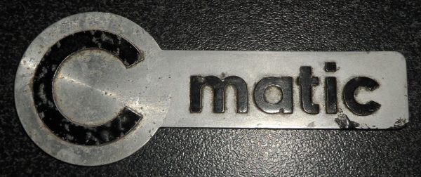 Citroen CMatic (GS) Metal Badge - NEW