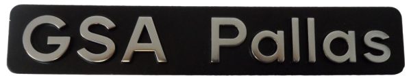 Citroen GSA Pallas Metal Badge - New
