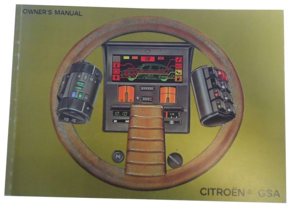 GSA-Owner's-Manual-Front-Cover Owner's Manual for GSA 1982