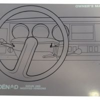 Owner's-Manual-D-Safari-and-Modified-Versions-Front-Cover Citroen D Safari Owner's Manual July 1973 Front