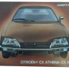 Owner's-Manuarl-CX-Athena-CX-Reflex-Front-Page Citroen CX Athena and Reflex Cover of Owner's Manual