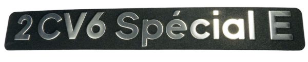 Citroen 2cv6 Special E badge