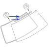 95619450 Windscreen seal - Citroen BX 95619450