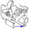 96151969 Citroen BX TD top rad hose