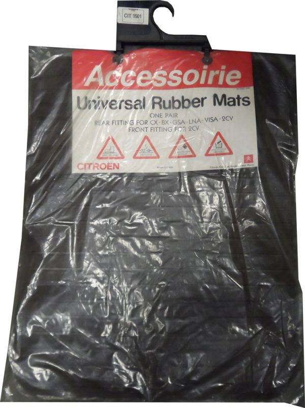 Citroen Rear/Front Mats universal