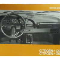 gs-manual Citroen GS - X/X2 owners manual (IN FRENCH)