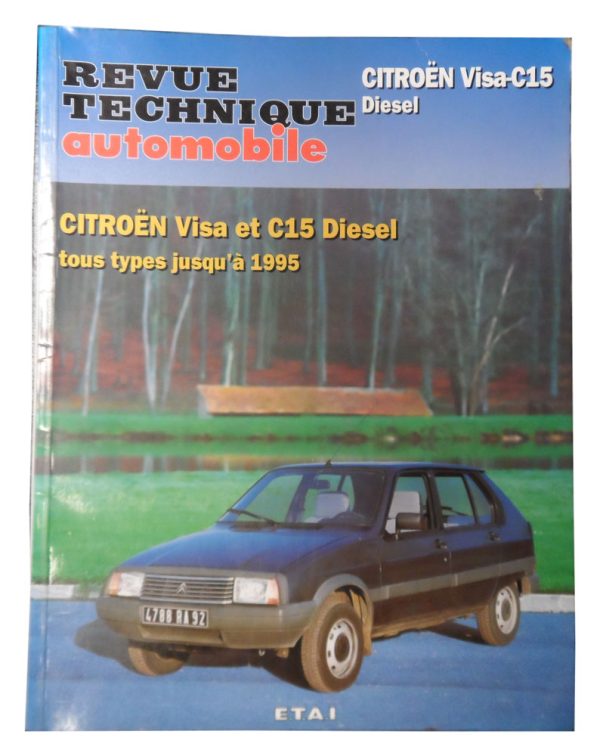 Citroen Visa Workshop Manual (DIESEL)(IN FRENCH)