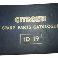 Citroen ID 19 Spare Parts Catalogue