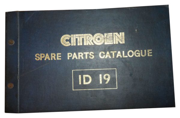 Citroen ID 19 Spare Parts Catalogue