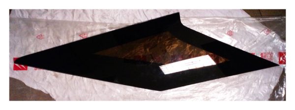 96-00-89-18 Citroen BX Rear Quarter Light Window (TRS & DTR) - Part No: 96008918 left hand.