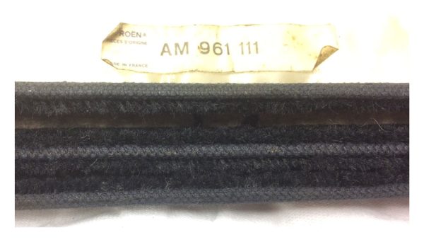 Citroen Ami Rear Window Glass End Runner-Part No: AM 961 111