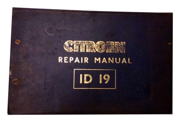 Citroen ID 19 Repair Manual