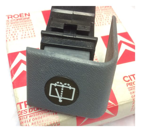 Citroen BX Rear Washer Switch (GREY) - Part No: 96 008 430 TL