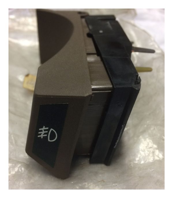 Citroen BX Rear Fog Lamp Switch (BROWN) - Part No: 95 634 831 FCH