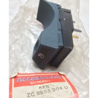 9865904 Citroen BX Fog Lamp Switch (Series 1) in BLUE Part No: 9865904