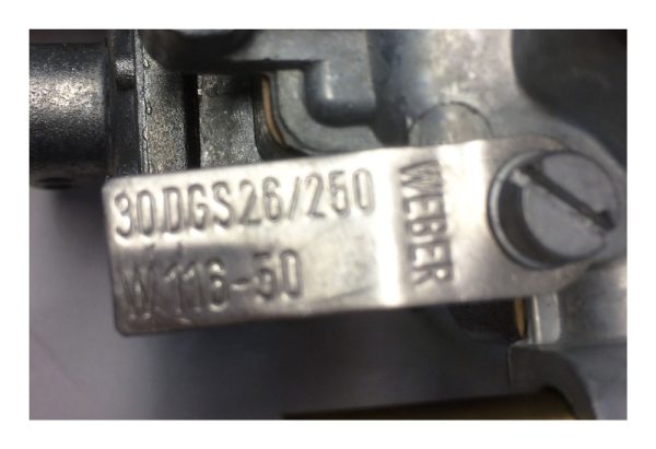 GS/A Carburetor (WEBER)
