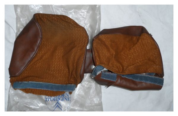 Citroen GS Head Rest Cover - Brown