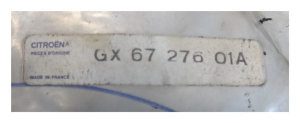 Citroen GS Windscreen Rubber Seal - Part No: GX6727601A