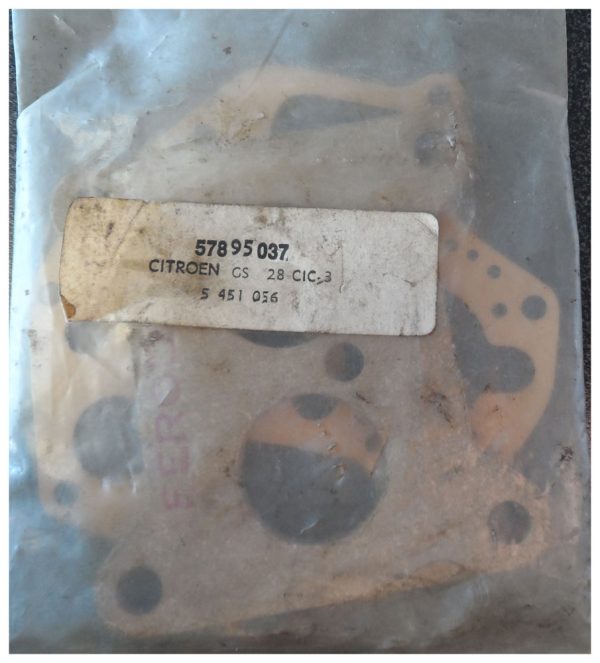 GS Gasket Kit - Part No: 57895037