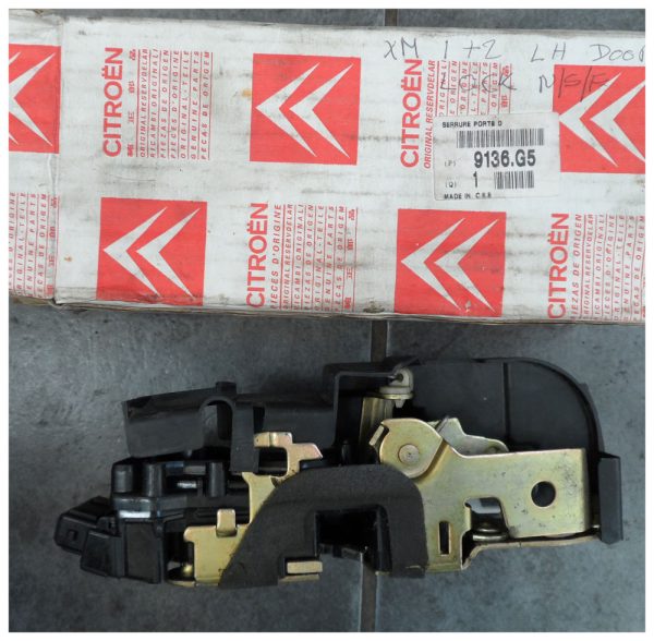 9136.G5 Citroen XM 1 & 2 LH (NSF) Door Lock - Part No: 9136.G5