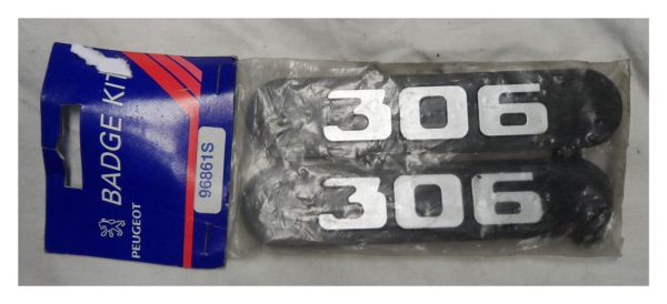 968615s Peugeot 306 Badge Kit - Part No: 968615s