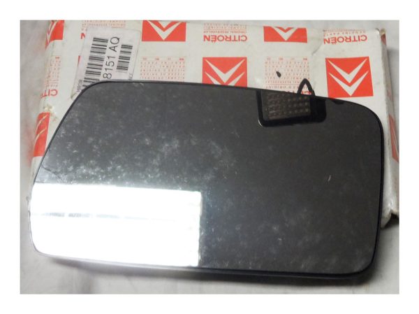 8151AQ Citroen Xantia Left Side Mirror Glass - Part No: 8151.AQ
