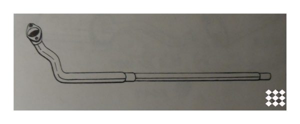 bx-down-pipe BX Exhaust - 16 / 19 Petrol Carburettor Down Pipe