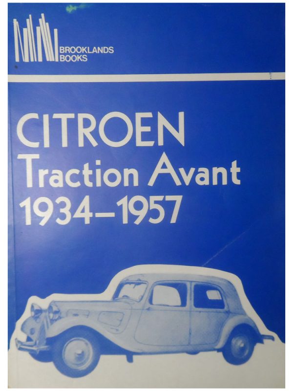 Citroen Traction Avant Book