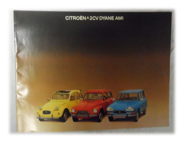 2CV Dyane Ami Brochure