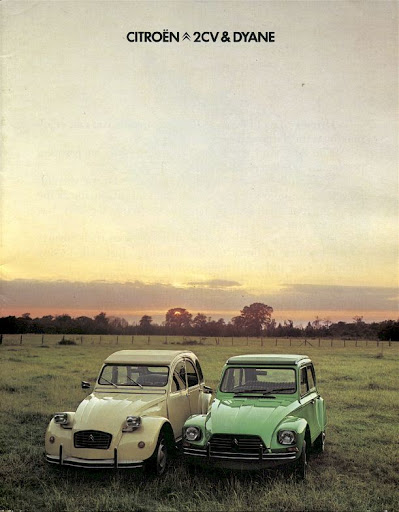 Citroen 2CV and Dyane Brochure