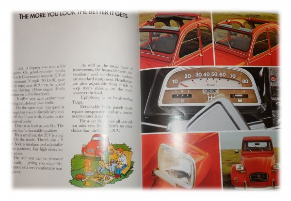 Citroen 2CV and Dyane Brochure