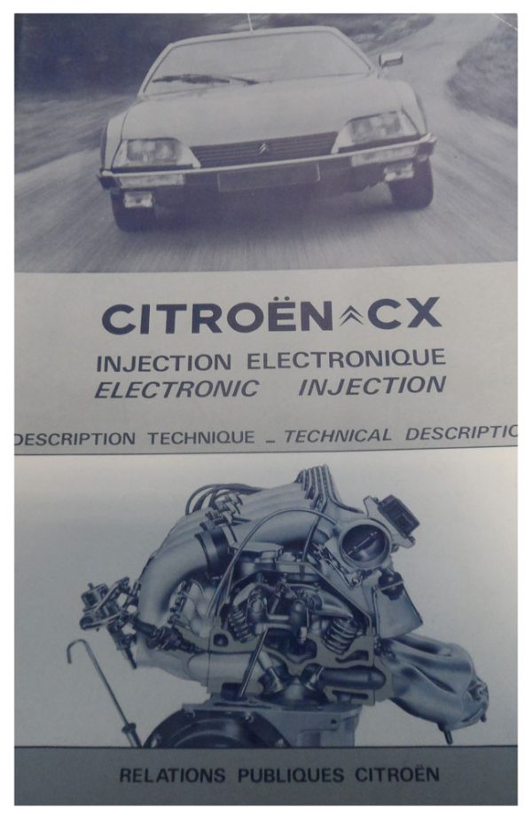 444 Citroen CX magazine