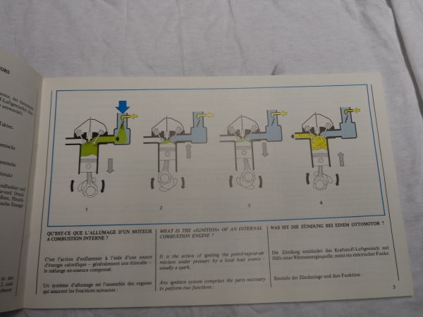 Citroen Visa Booklet - Integrated Electronic Ignition