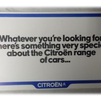Citroen Range Brochure - IMMACULATE