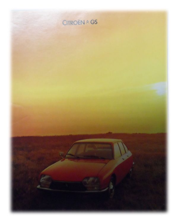 Citroen GS Booklet