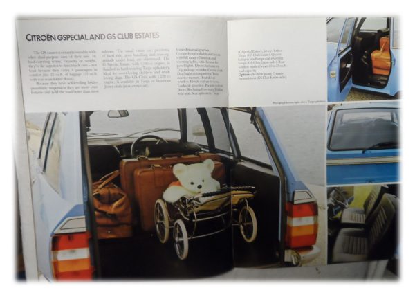 Citroen GS Booklet