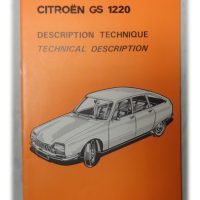 citroengs1220 Citroen GS 1220 Booklet
