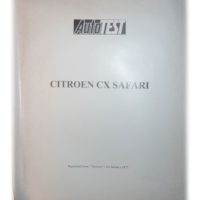 Autotest Cx Safari Booklet