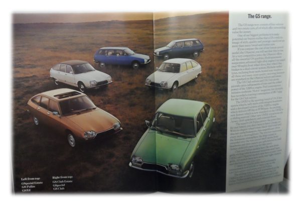 Citroen GS Booklet