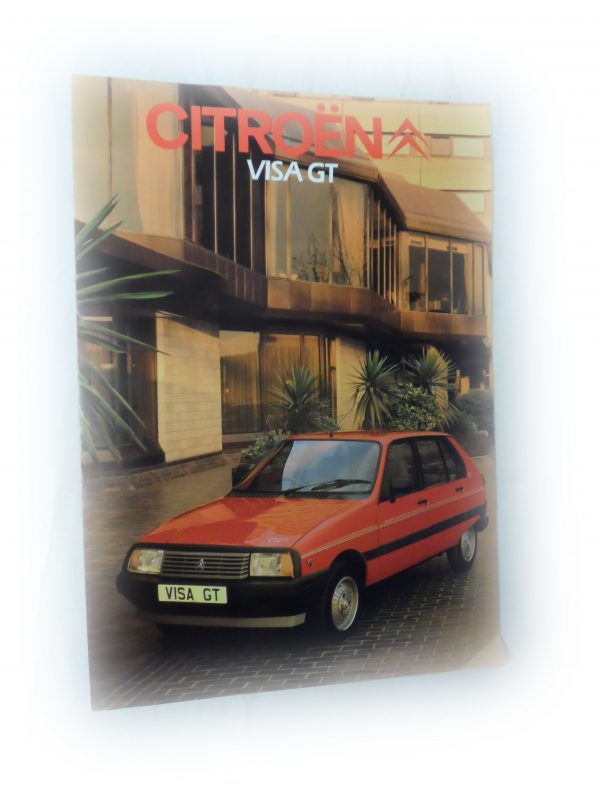 Citroen Visa GT Booklet
