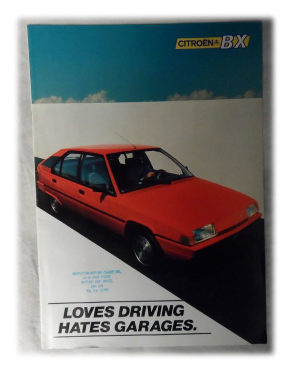 bx-brochure Citroen BX Booklet